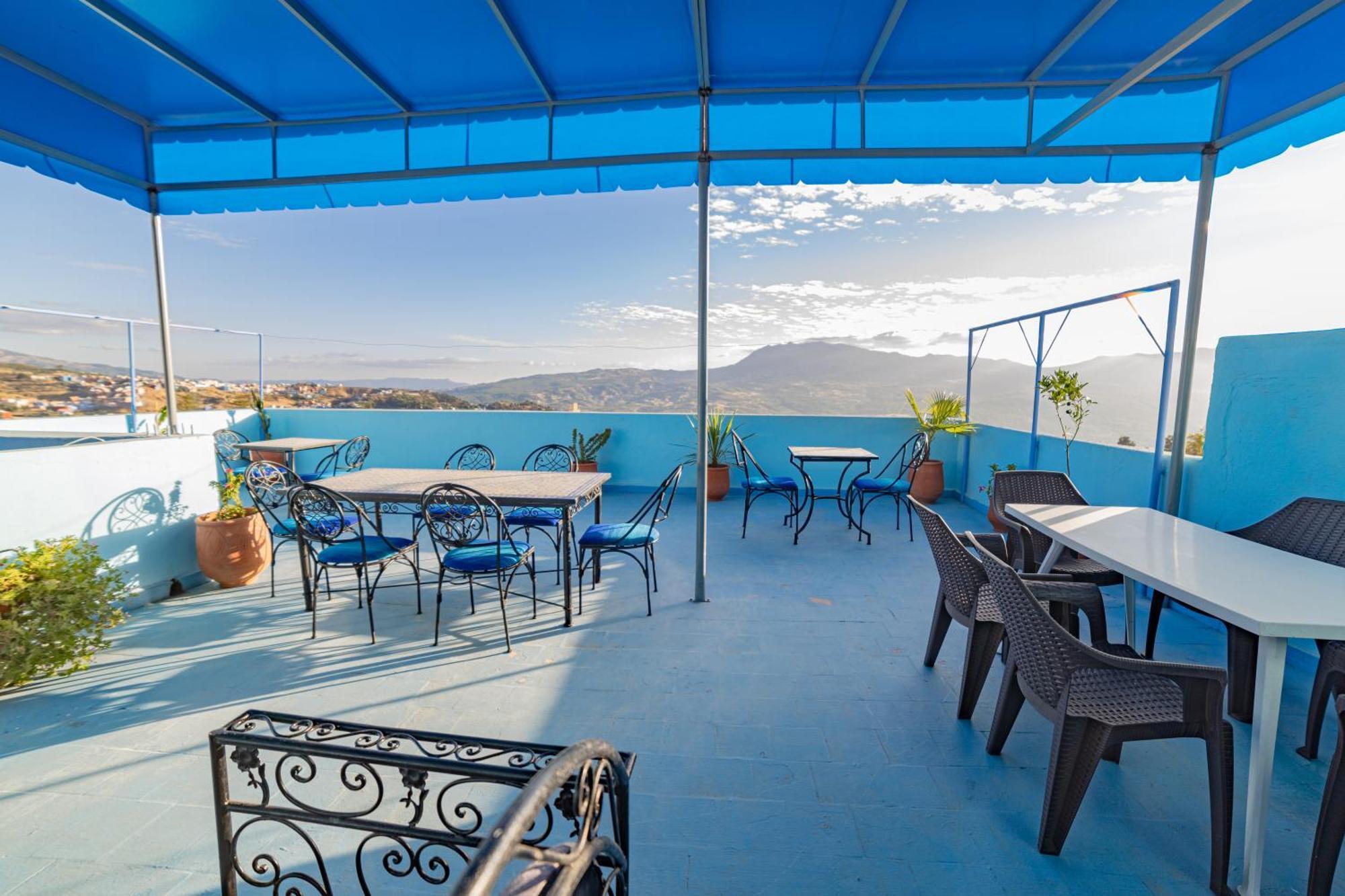 Casa Voyager 'Secret Garden Terrace' Apartment Chefchaouen Bagian luar foto