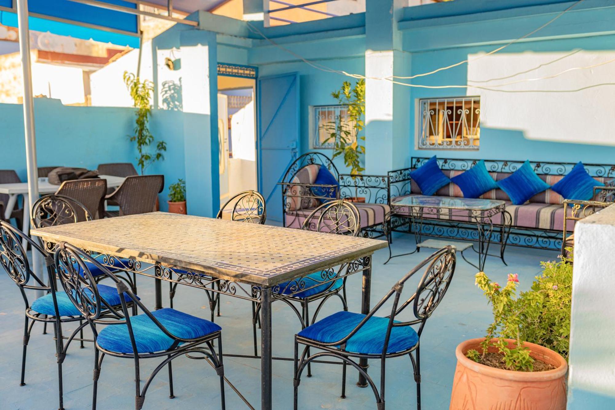 Casa Voyager 'Secret Garden Terrace' Apartment Chefchaouen Bagian luar foto