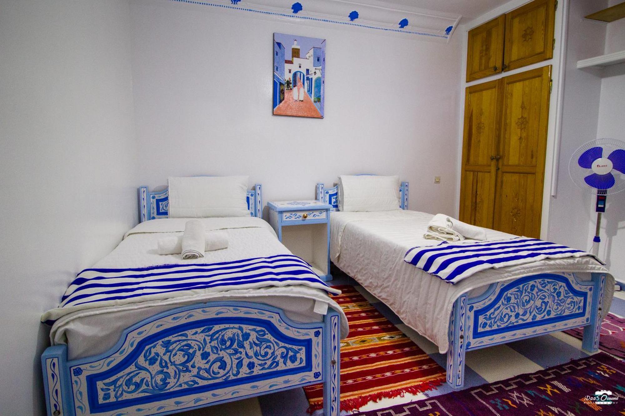 Casa Voyager 'Secret Garden Terrace' Apartment Chefchaouen Bagian luar foto