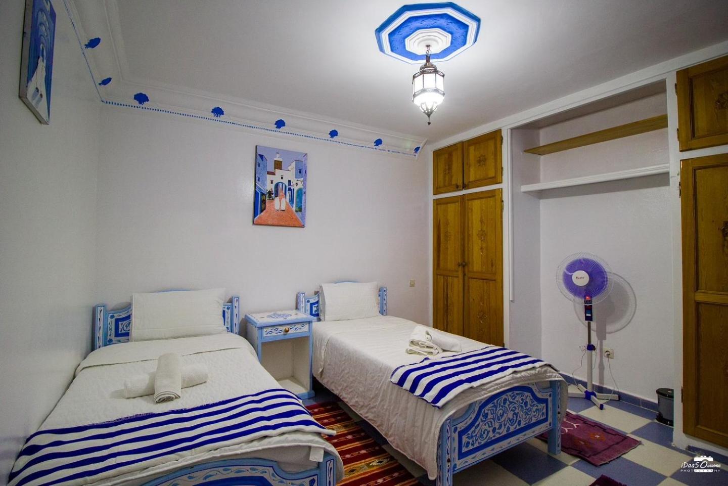 Casa Voyager 'Secret Garden Terrace' Apartment Chefchaouen Bagian luar foto