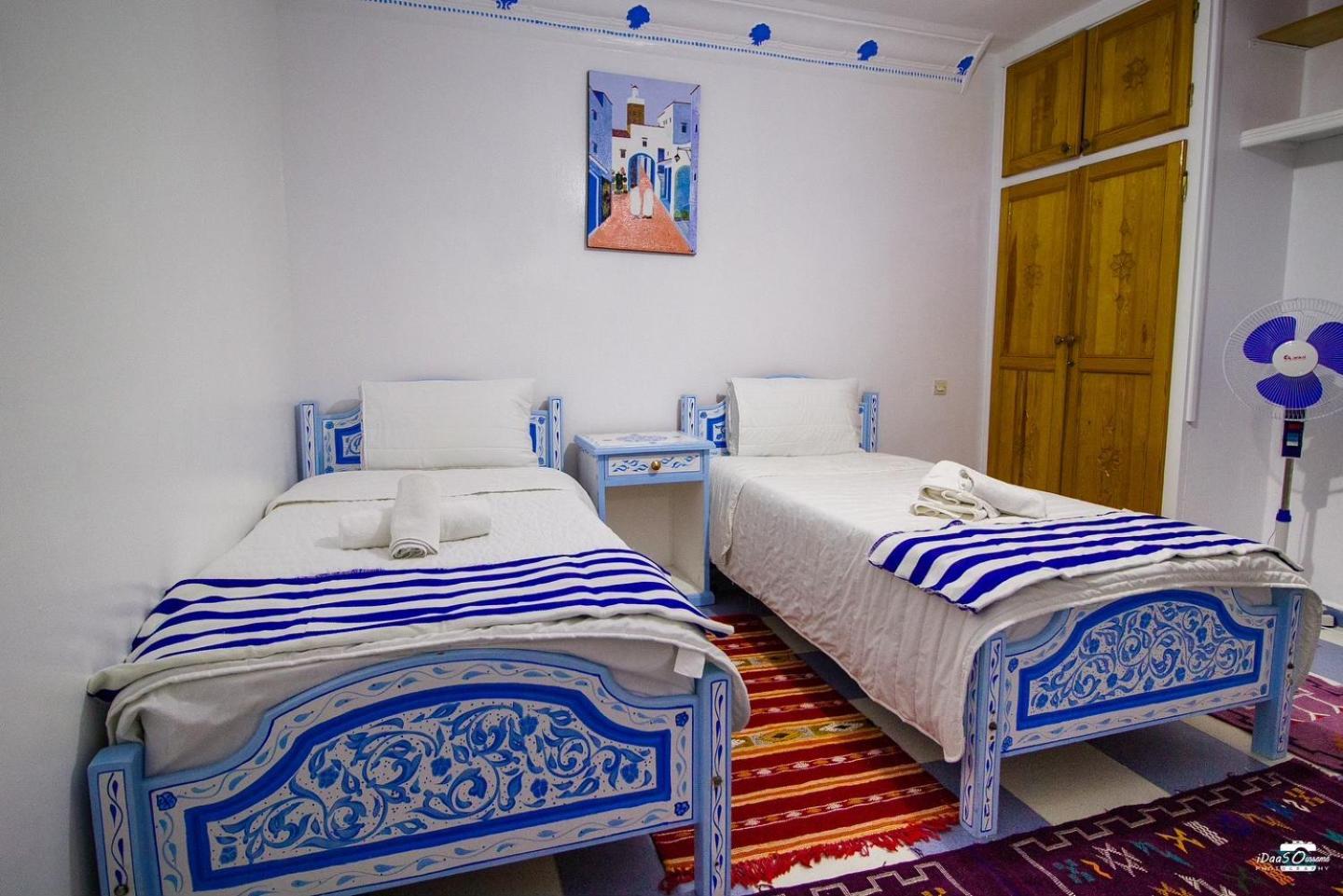 Casa Voyager 'Secret Garden Terrace' Apartment Chefchaouen Bagian luar foto
