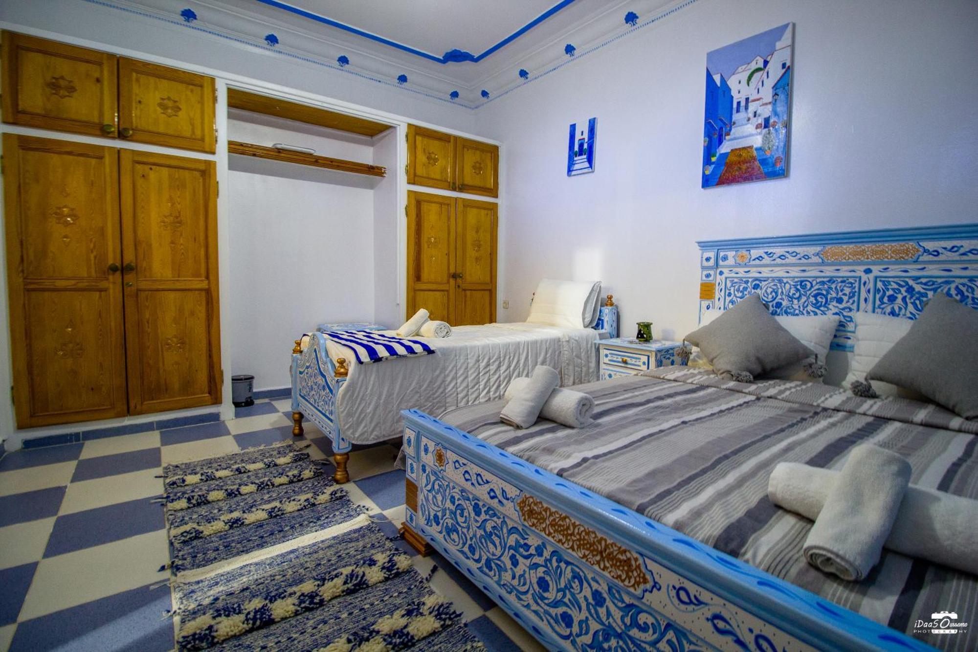 Casa Voyager 'Secret Garden Terrace' Apartment Chefchaouen Bagian luar foto
