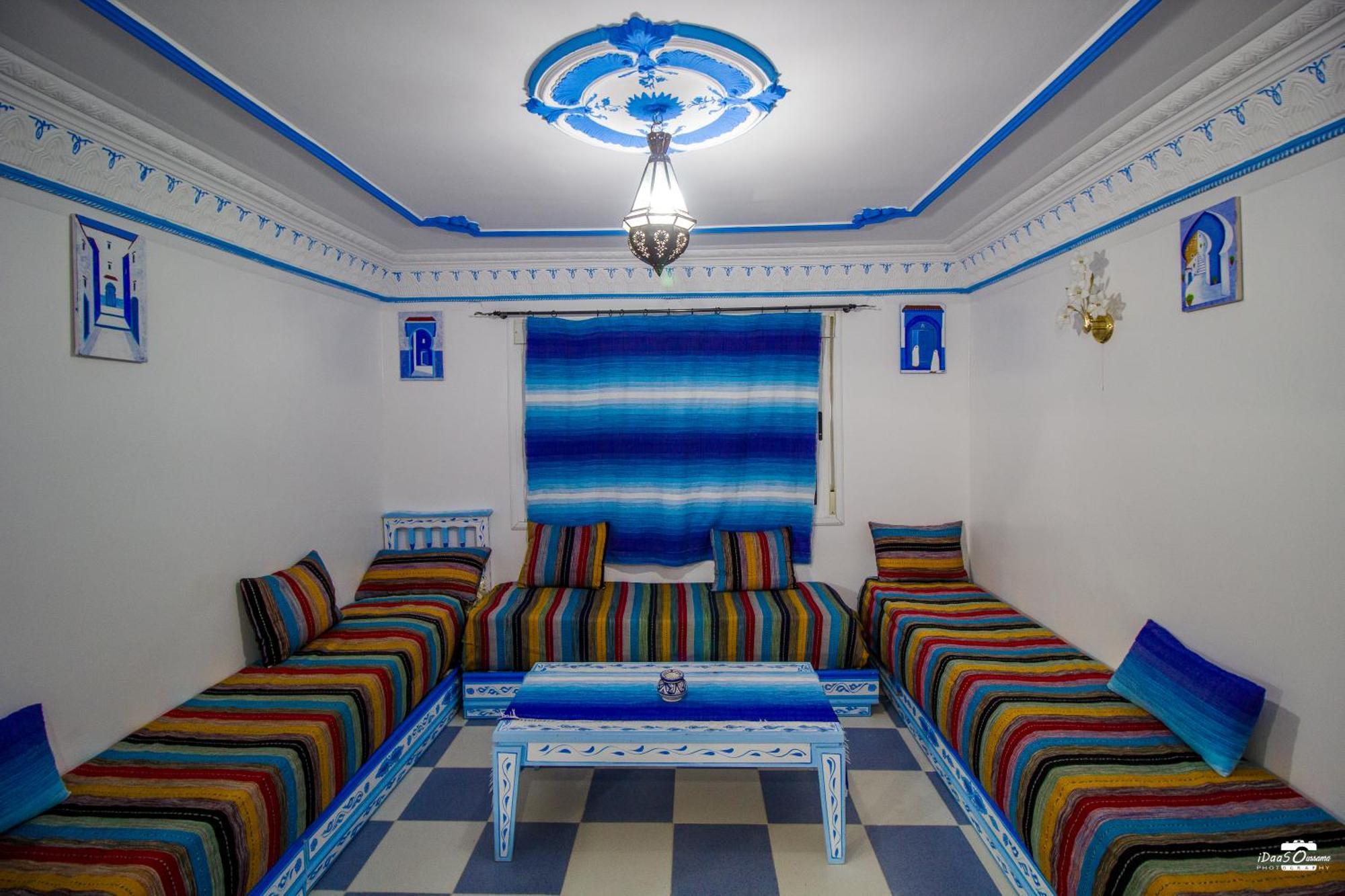 Casa Voyager 'Secret Garden Terrace' Apartment Chefchaouen Bagian luar foto
