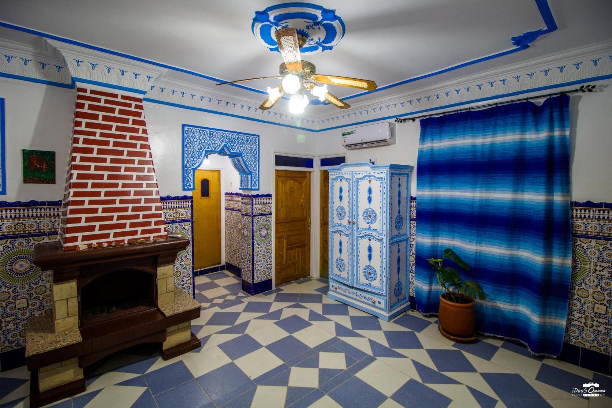 Casa Voyager 'Secret Garden Terrace' Apartment Chefchaouen Bagian luar foto