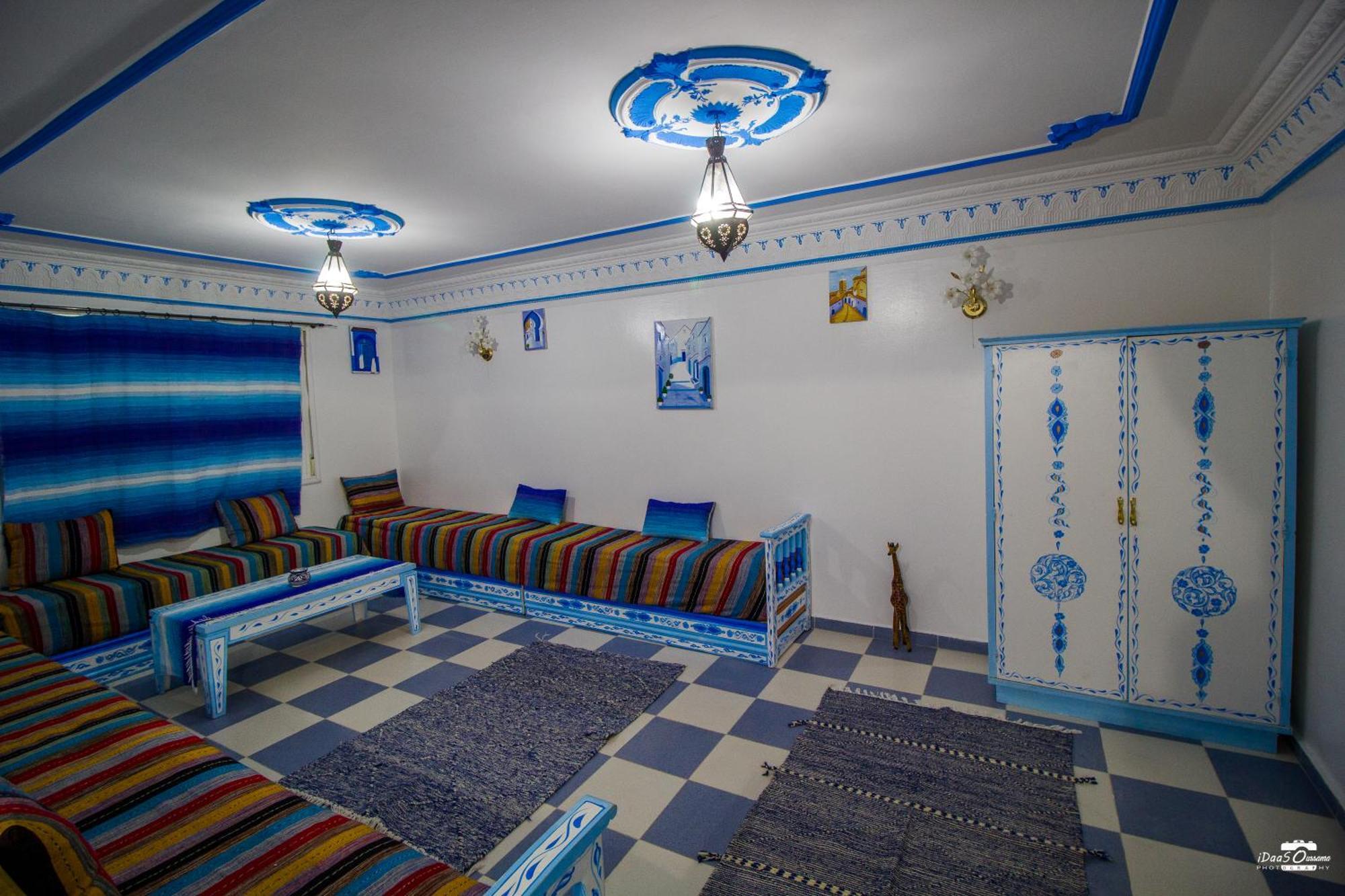 Casa Voyager 'Secret Garden Terrace' Apartment Chefchaouen Bagian luar foto