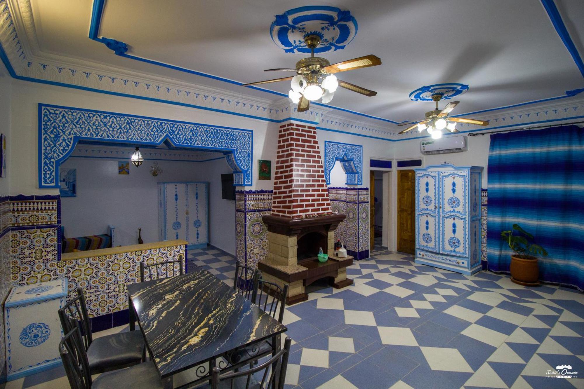 Casa Voyager 'Secret Garden Terrace' Apartment Chefchaouen Bagian luar foto