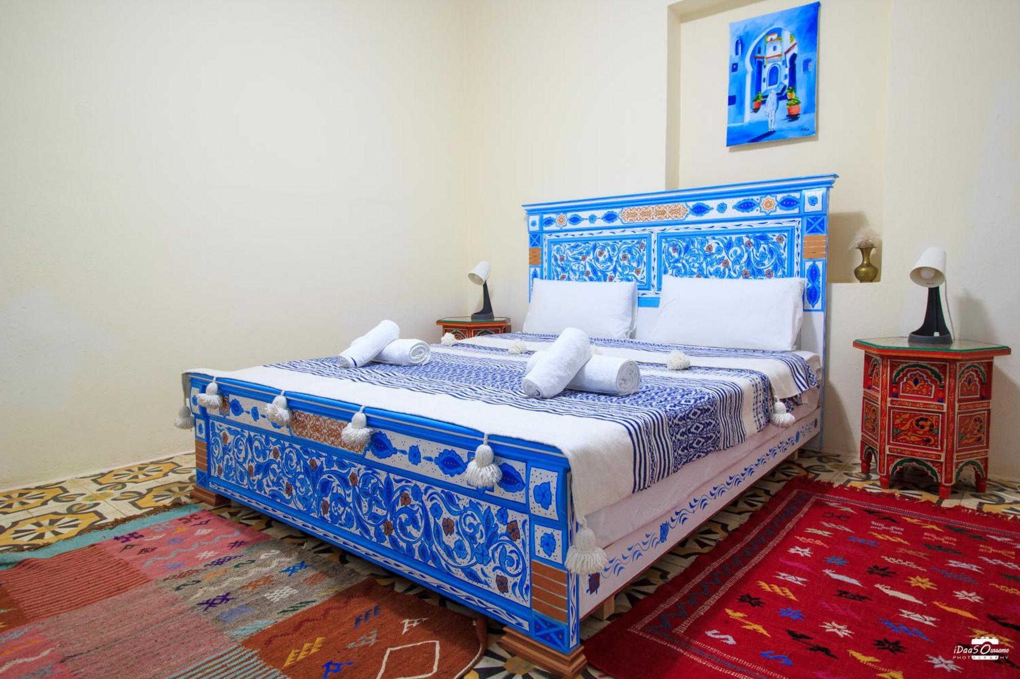 Casa Voyager 'Secret Garden Terrace' Apartment Chefchaouen Bagian luar foto